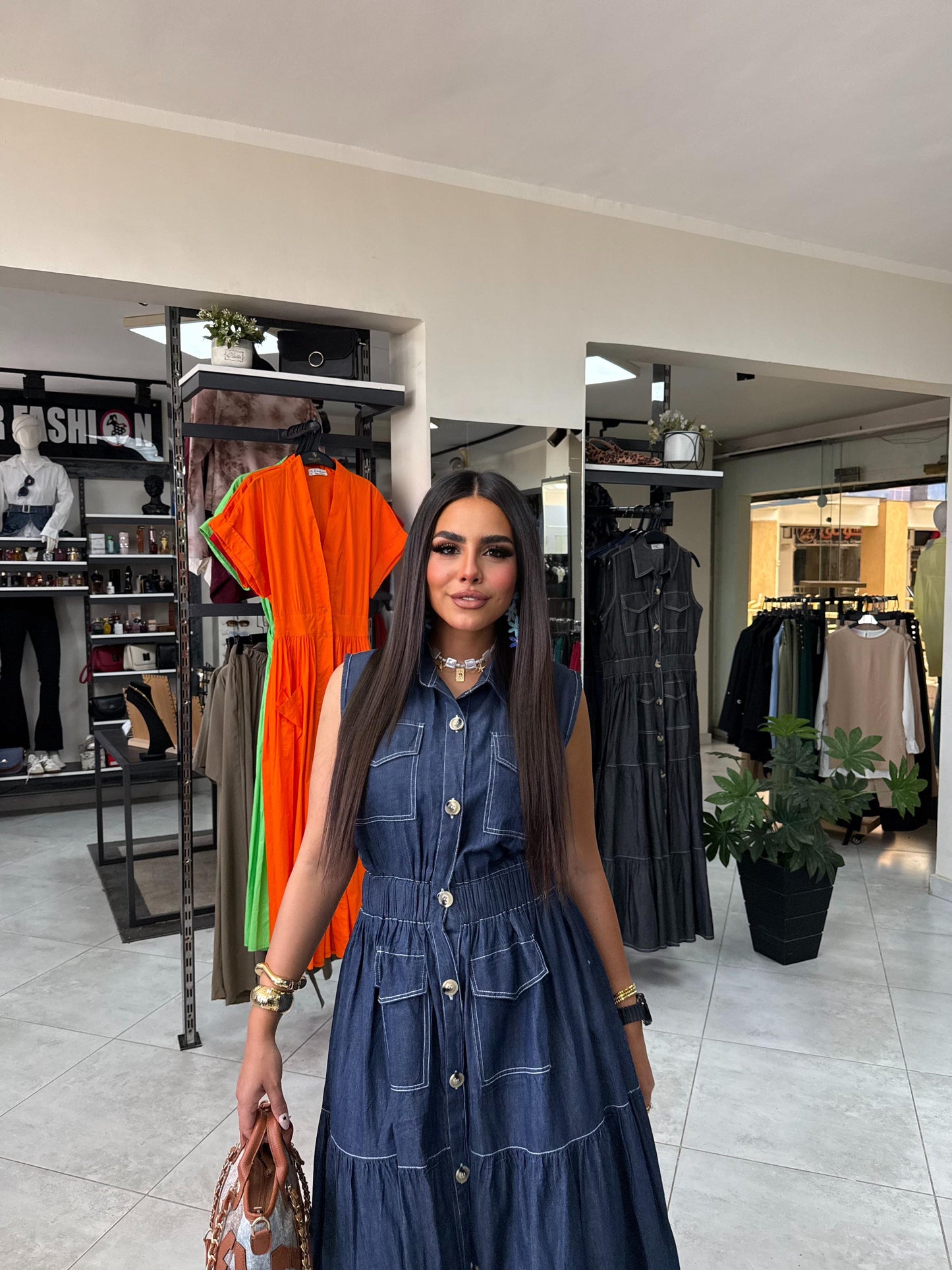 Denim Queen Dress