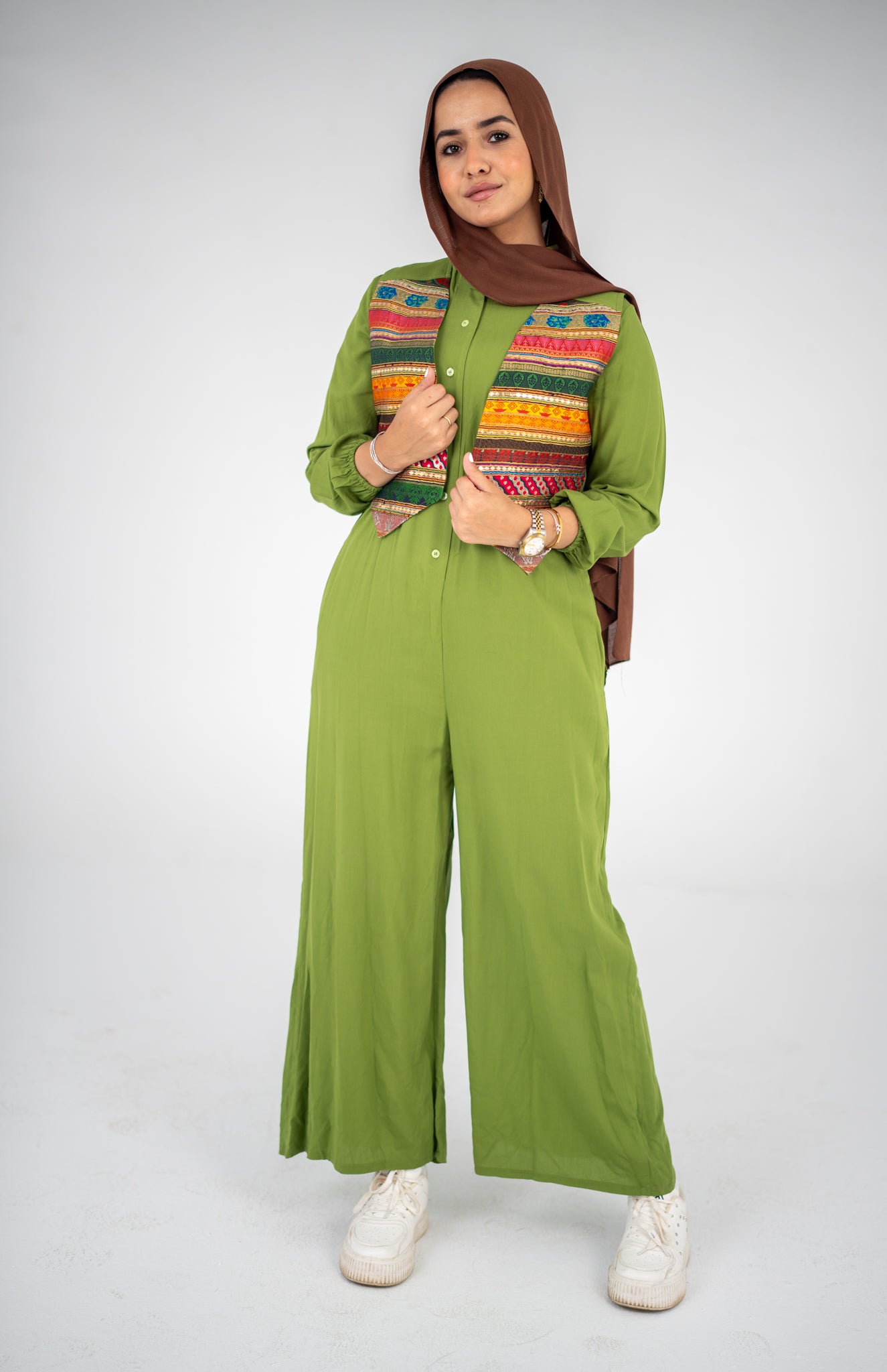 Indian Vest Jumpsuit