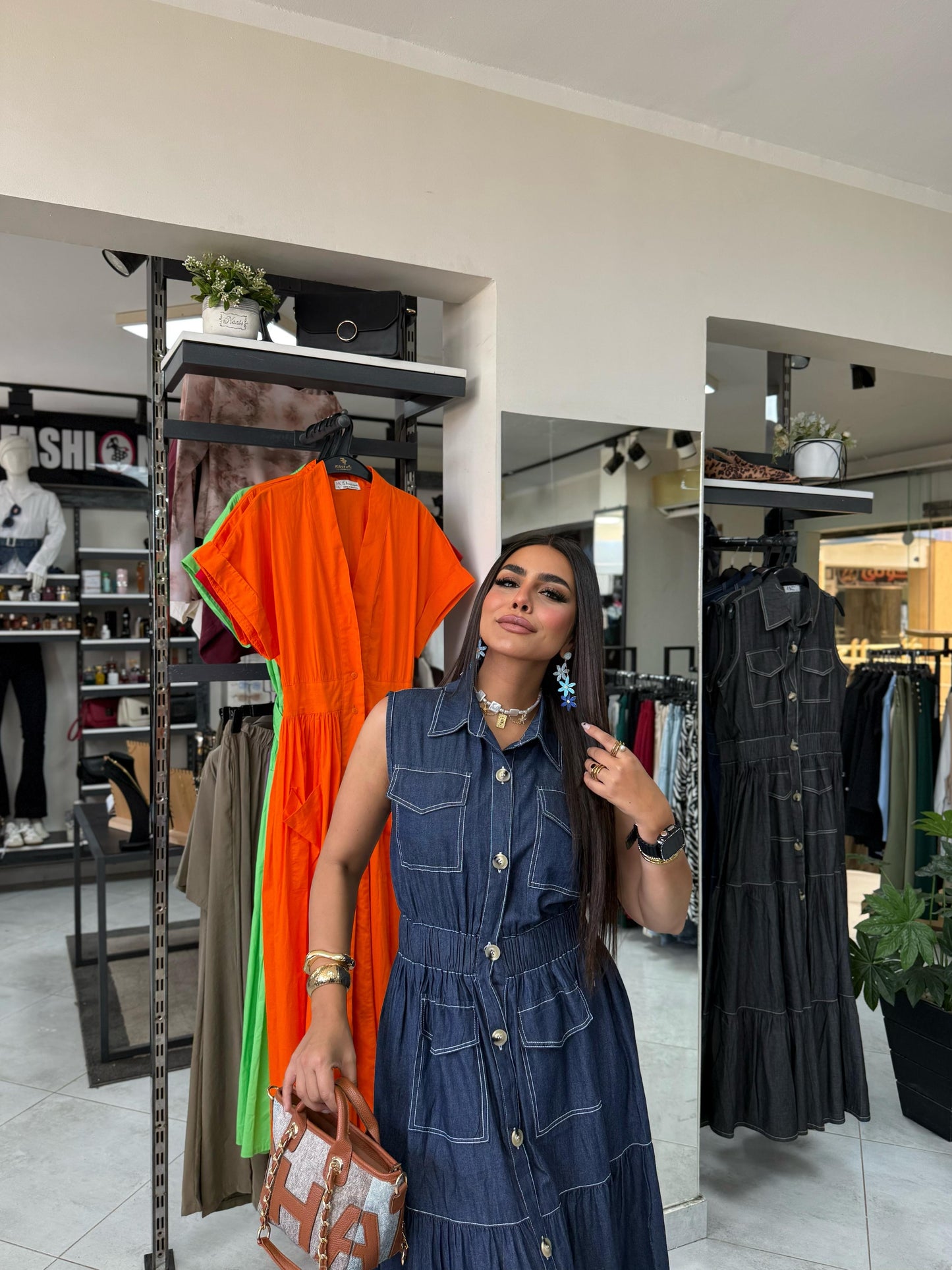 Denim Queen Dress