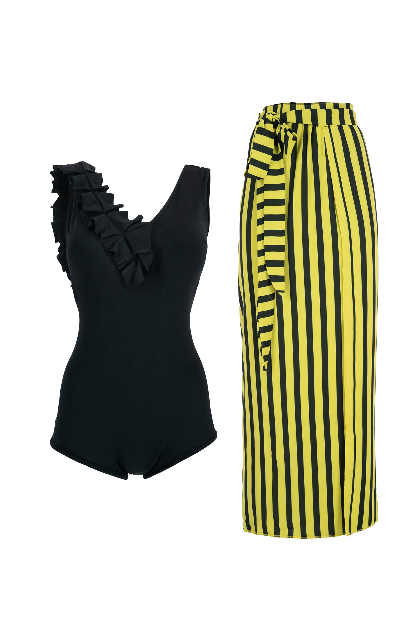 Ruffle Shoulder