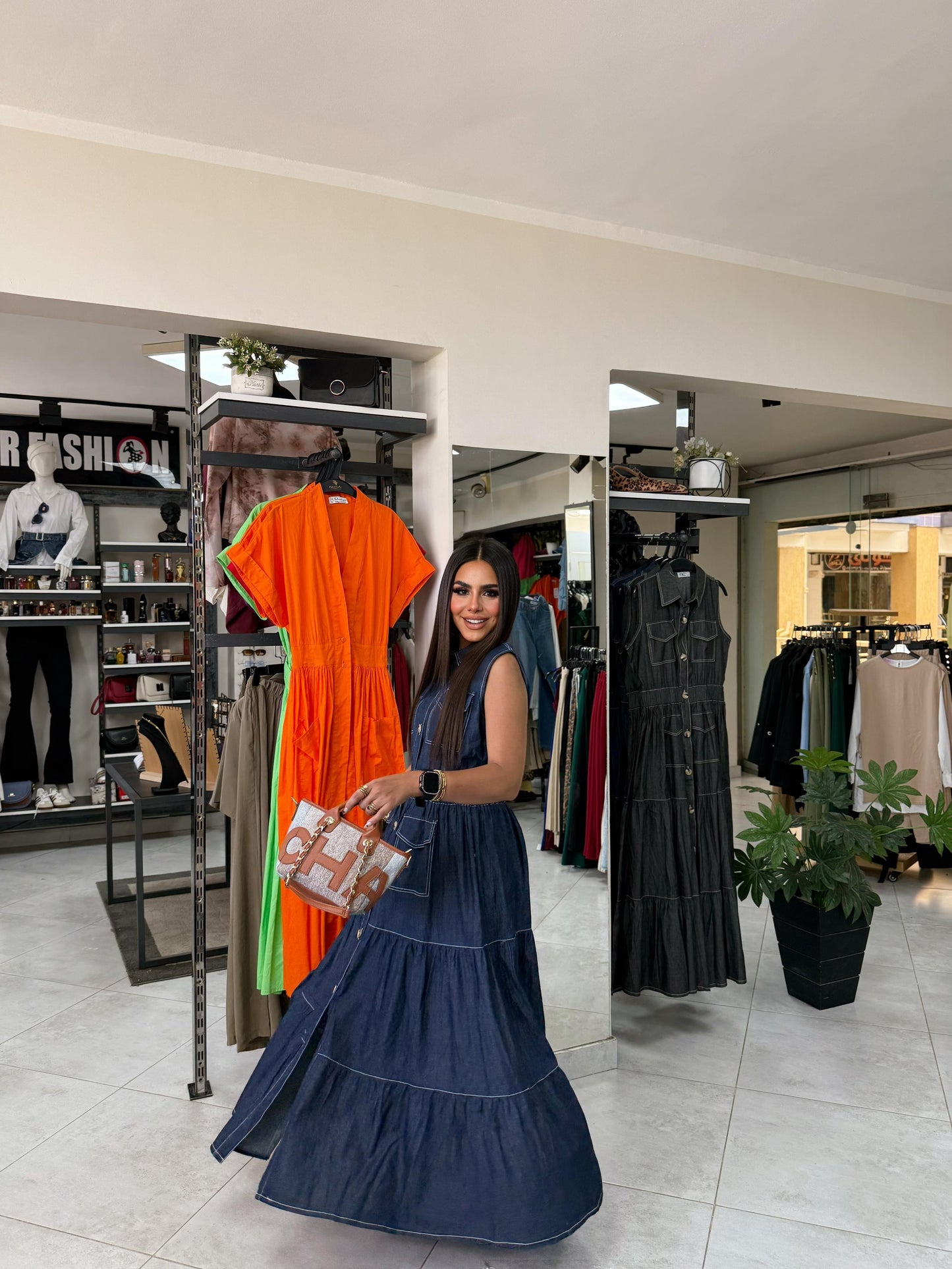 Denim Queen Dress