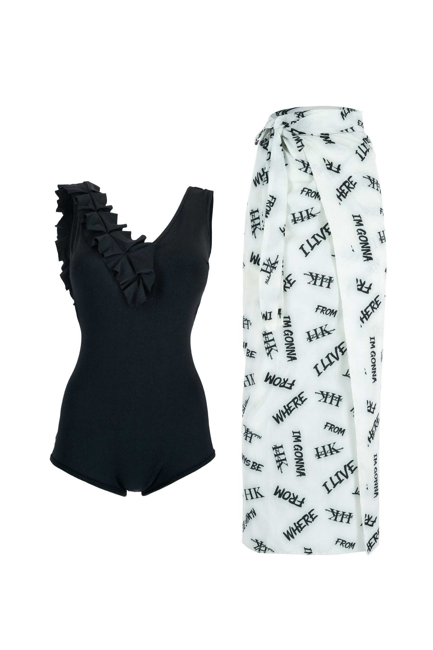Ruffle Shoulder