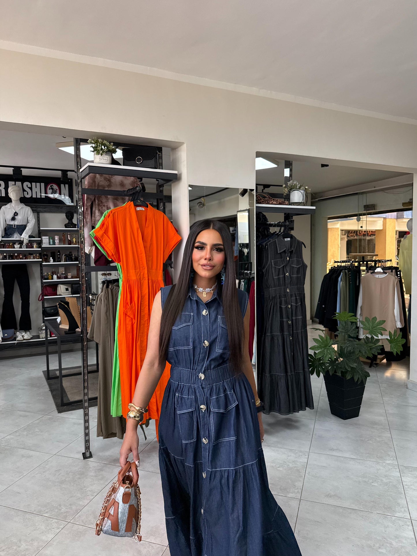 Denim Queen Dress