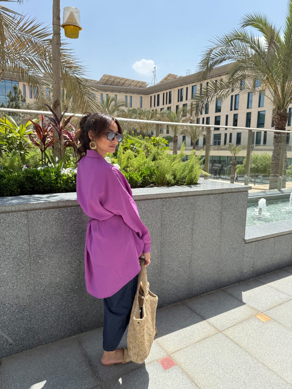 Side-belted Blouse