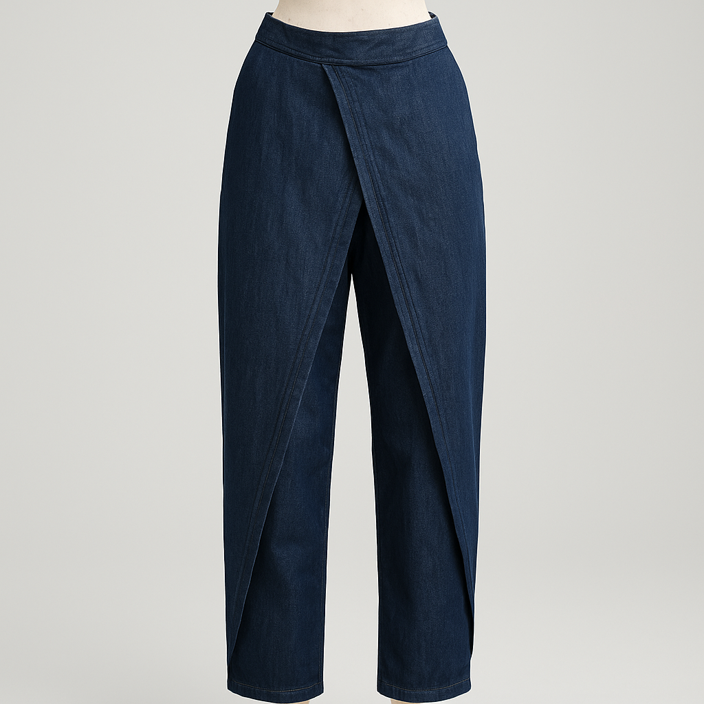 Drappé Jeans