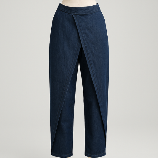Drappé Jeans